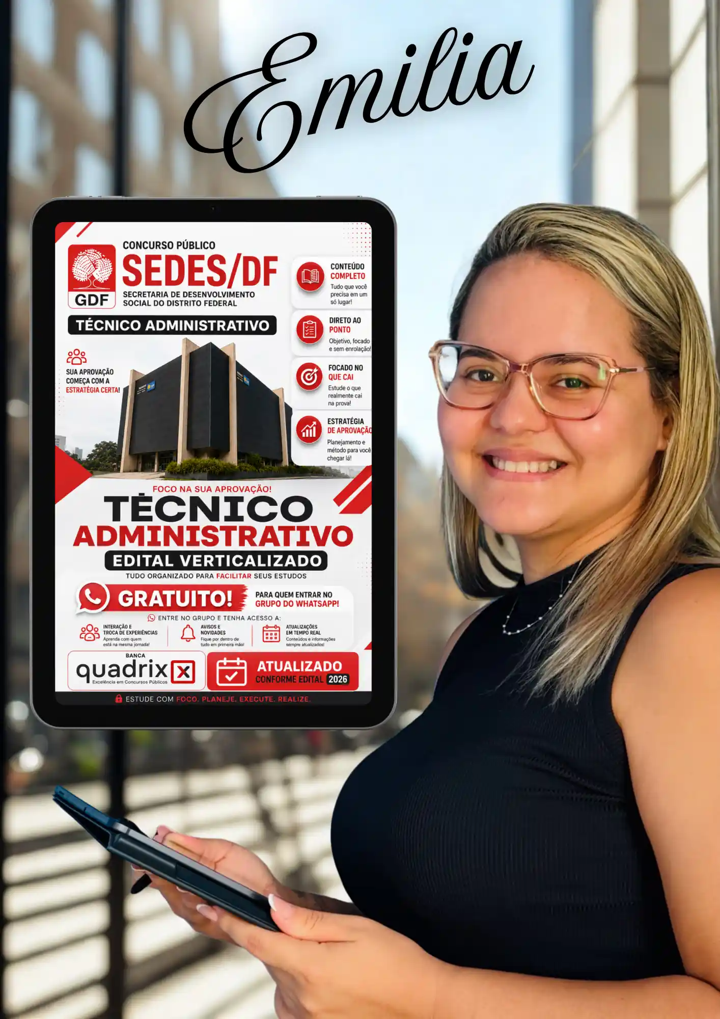 Concurso SEDES DF - Técnico Administrativo